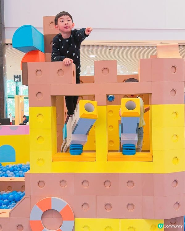 復活節玩到癲！🥳 5,000呎積木城堡