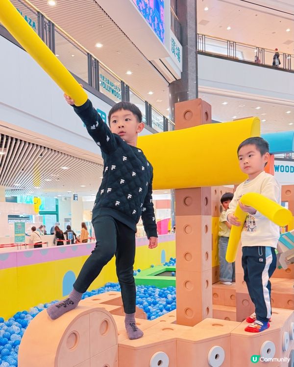 復活節玩到癲！🥳 5,000呎積木城堡