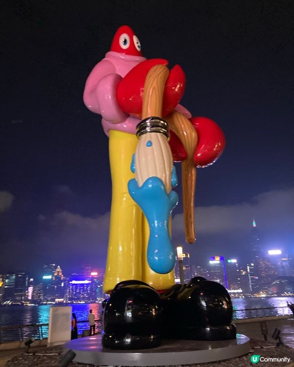 ## 維港書法公仔，微笑滿載🥰