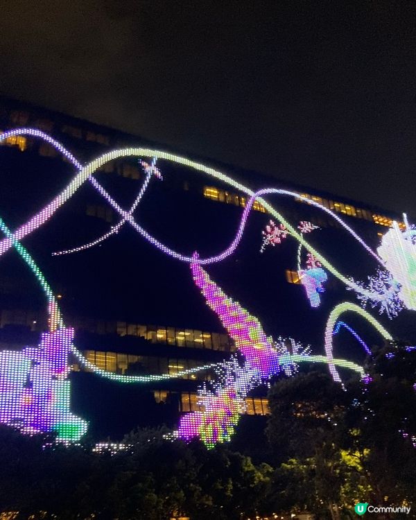 尖東的互動藝術裝置