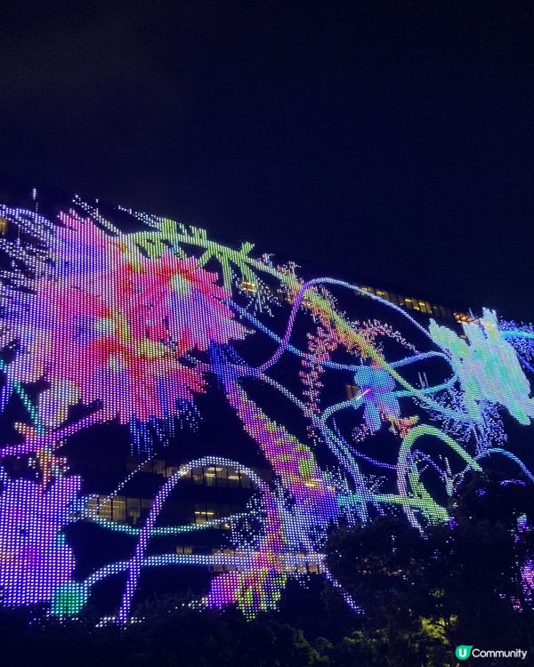 尖東的互動藝術裝置