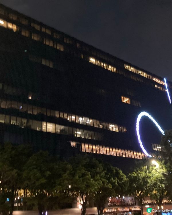 尖東的互動藝術裝置