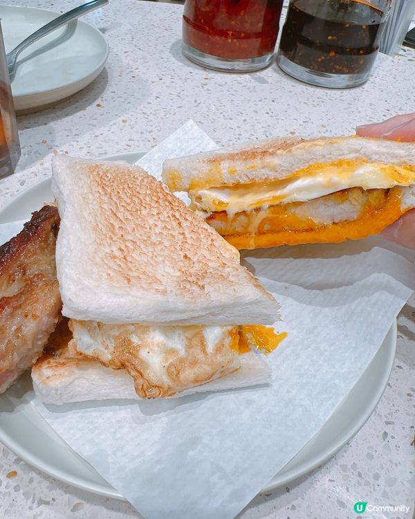 元朗永順必食🧀芝士流心豬扒三文治＋神級酥炸雞翼🤩