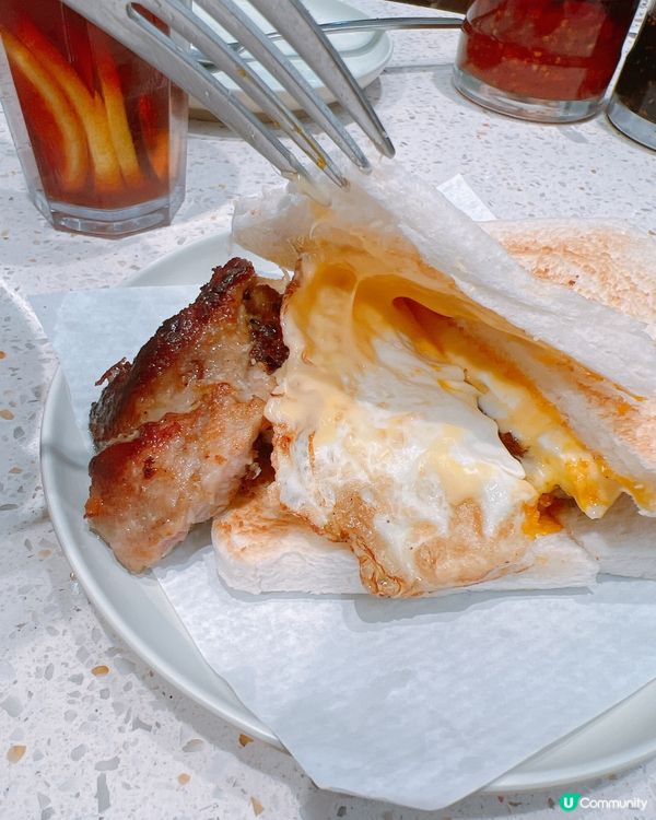 元朗永順必食🧀芝士流心豬扒三文治＋神級酥炸雞翼🤩