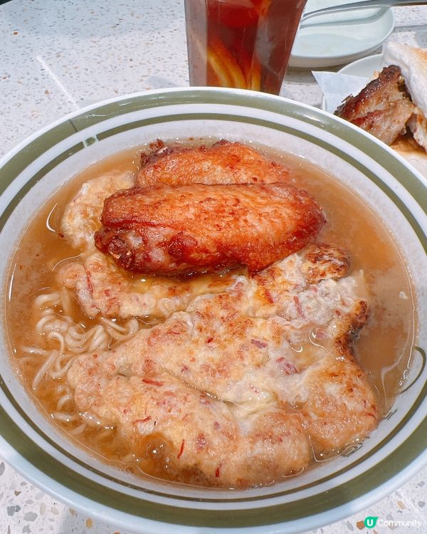 元朗永順必食🧀芝士流心豬扒三文治＋神級酥炸雞翼🤩