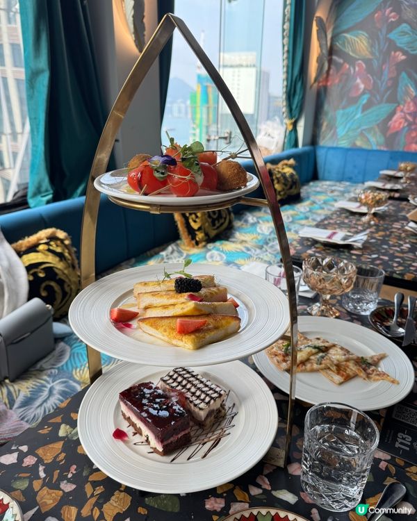 🏙️頂層西餐廳打卡位📸 下午茶抵食