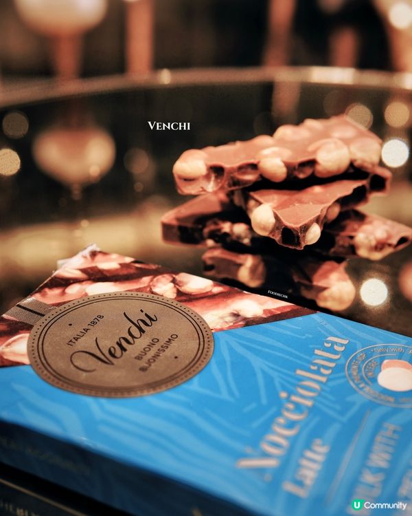 健康零食❤️Venchi 無添加糖朱古力系列🍫