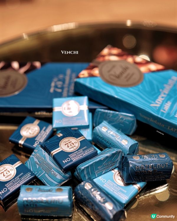 健康零食❤️Venchi 無添加糖朱古力系列🍫