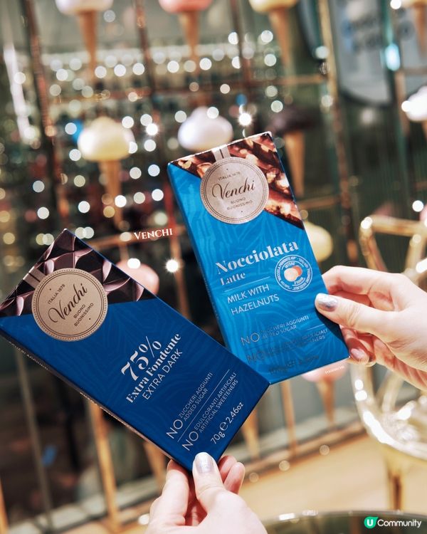 健康零食❤️Venchi 無添加糖朱古力系列🍫
