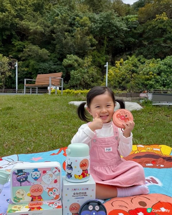 超可愛😍😍麵包超人全萌出動啦！🤩#惠康笑印