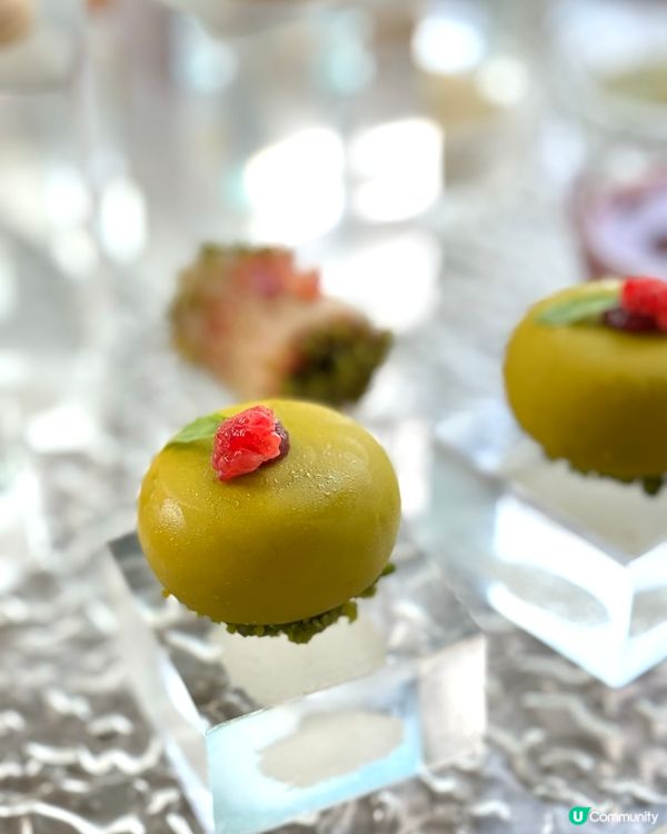 開心果控必試！💚 港麗酒店樂聚廊下午茶 🍰