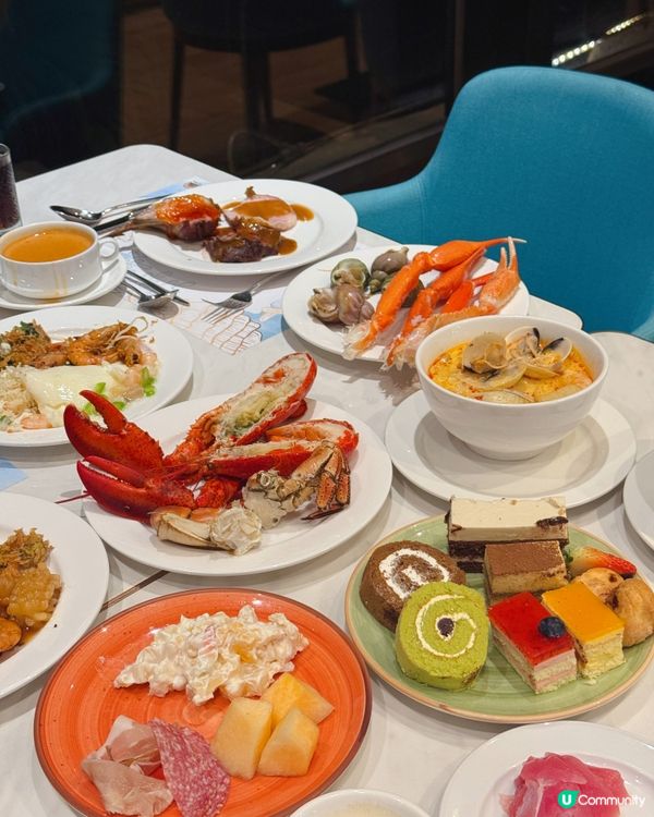 馬灣拍拖好去處😍 挪亞方舟自助餐好正💕