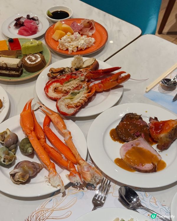 馬灣拍拖好去處😍 挪亞方舟自助餐好正💕