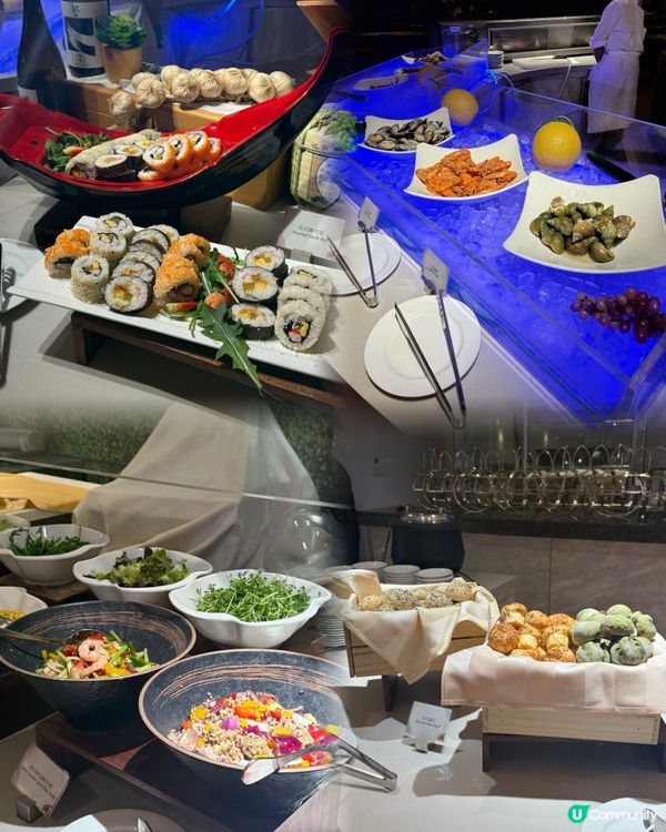 馬灣拍拖好去處😍 挪亞方舟自助餐好正💕