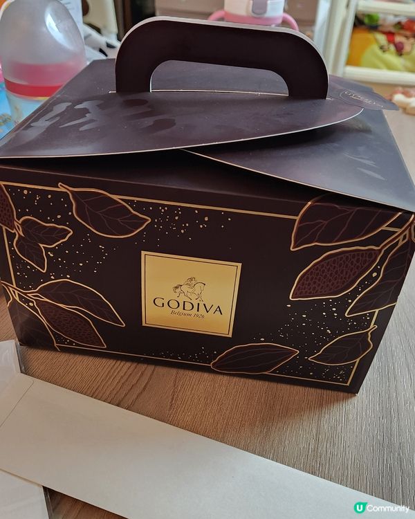 GODIVA 士多啤梨覆盆子朱古力蛋糕 🍰💕