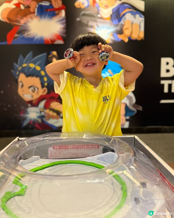 一齊玩爆旋陀螺🤩  懷舊動漫主題