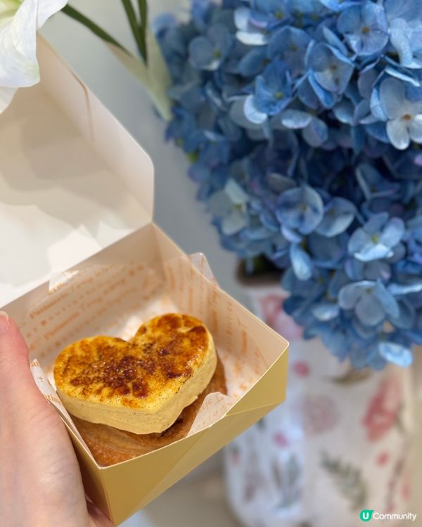 焦糖燉蛋蝴蝶酥 冰火交融新體驗🔥🍮🥐