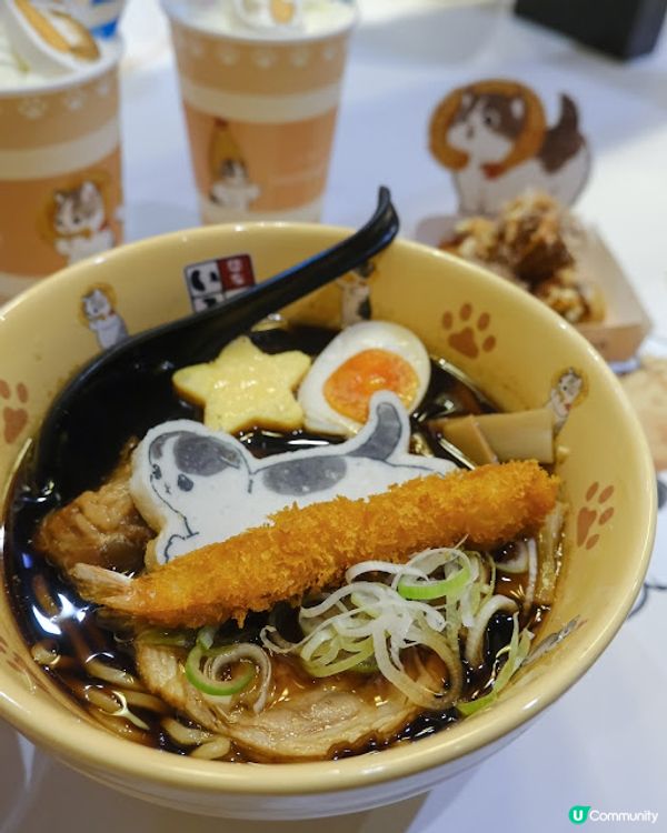 【吃下銅鑼灣】可愛爆擊Mofusand聯乘拉麵 - 富山麵家