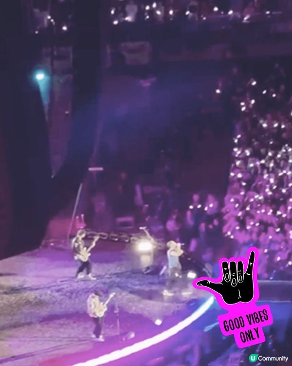 啟德Coldplay演唱會