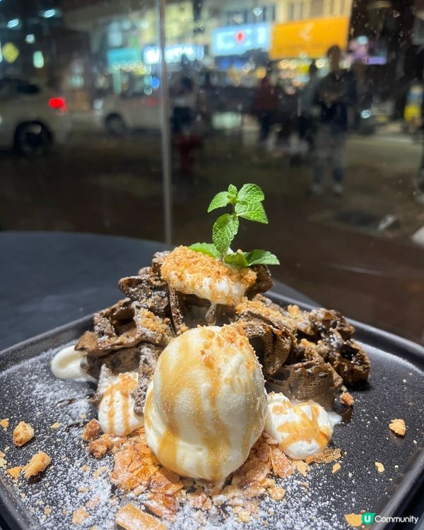 旺角暗黑風餐廳 🖤 主食甜品都超好食🎉