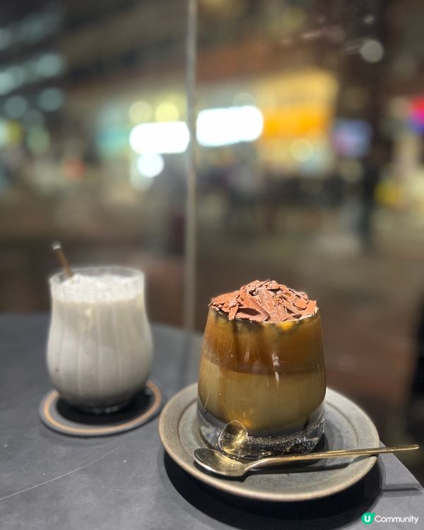 旺角暗黑風餐廳 🖤 主食甜品都超好食🎉