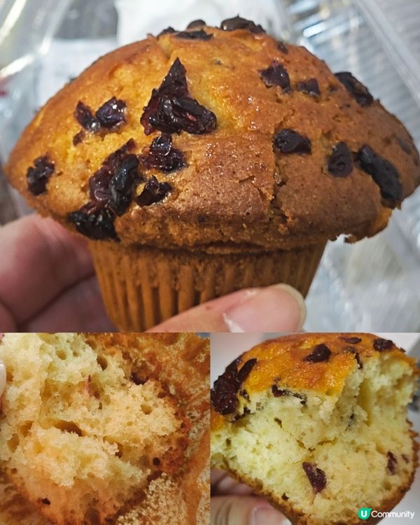 滿滿巧克力碎＋巧克力軟心Muffin😋 推薦！