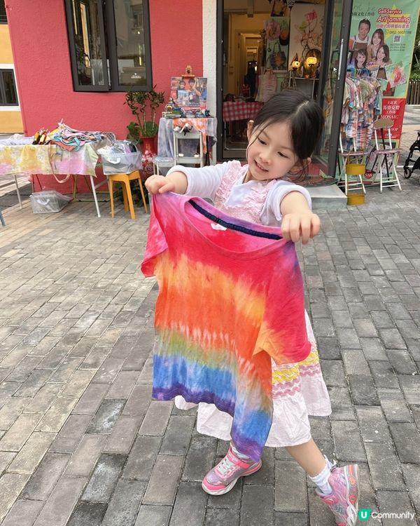 彩色扎染❤️工作坊😍🥰 @mawan_1868 