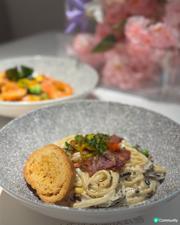 🌸悠花悠厨•原切牛排蔬果料理