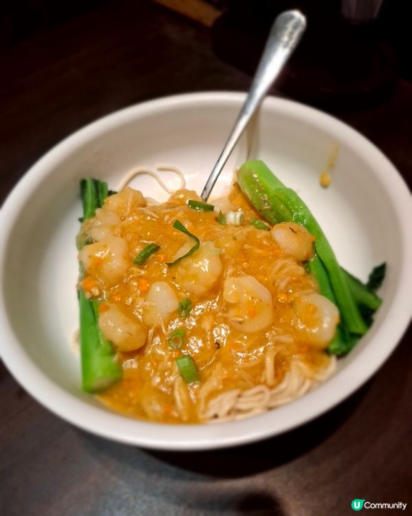 樂富尋舊友，蟹粉撈麵😋