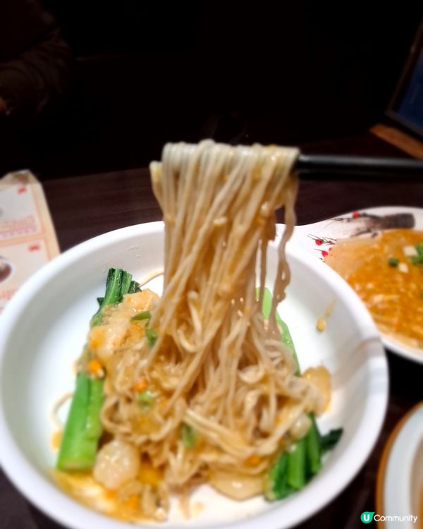 樂富尋舊友，蟹粉撈麵😋