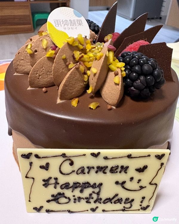 生日月驚喜🎂 朱古力天使蛋糕又濃又滑🤤