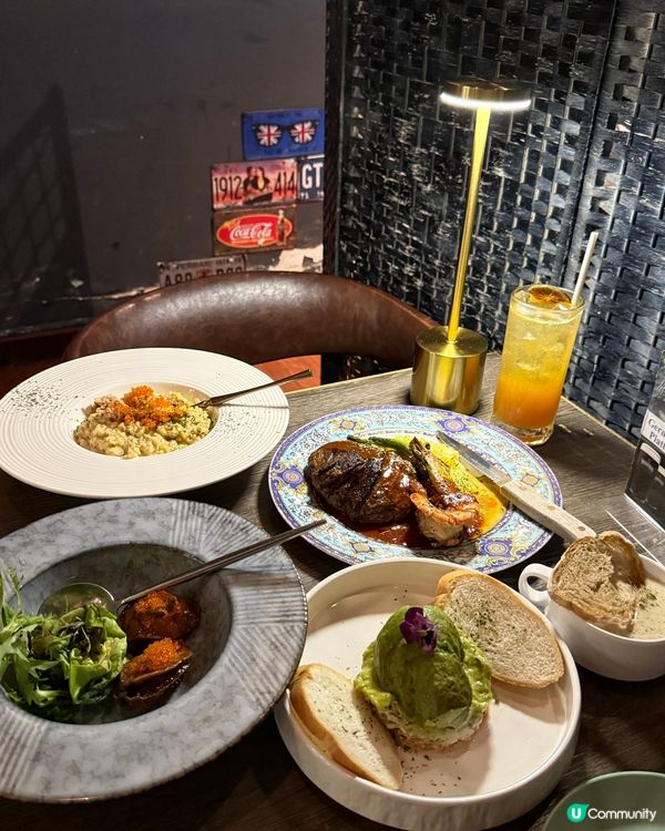 ## 尖沙咀樓上酒吧餐廳 🥂 二人套餐食到飽好滿足！