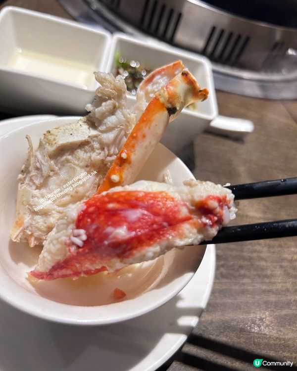 台北必食 💕 日本 A5和牛 + 帝王蟹 + 海鮮火鍋吃到飽