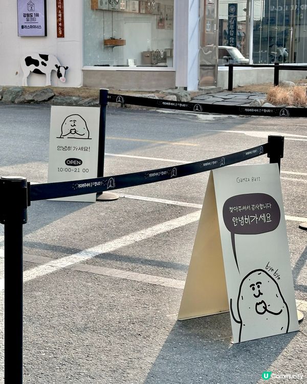 🇰🇷韓國春川必打卡「超可愛煙煙韌韌薯仔包」 