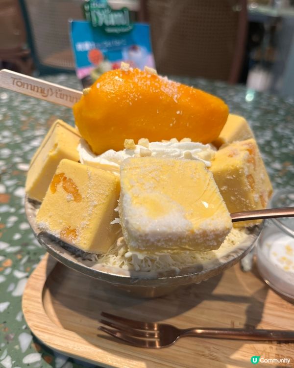 泰國菜打卡甜品🥭  芒果乳酪疊疊冰  $118 🤤