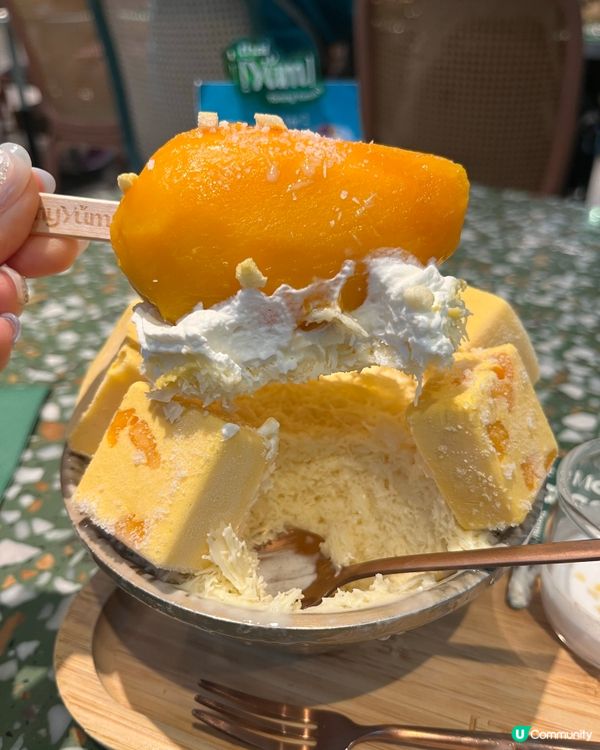 泰國菜打卡甜品🥭  芒果乳酪疊疊冰  $118 🤤