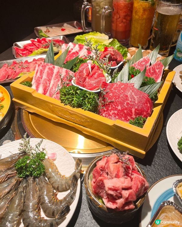 深圳食肉天堂🔥 大漁燒肉自助餐 🥩 人均200+