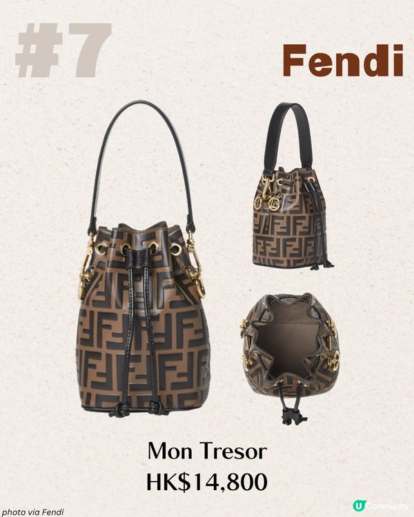 2025大熱！8大名牌水桶袋 明星同款✨附價錢