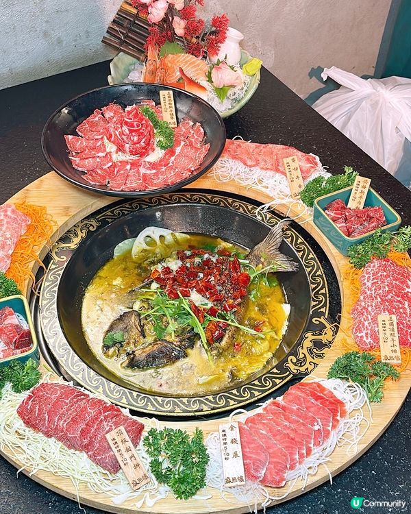 🎏一個價錢打孖上‼️麻甩爐又食火鍋又食烤魚🔥