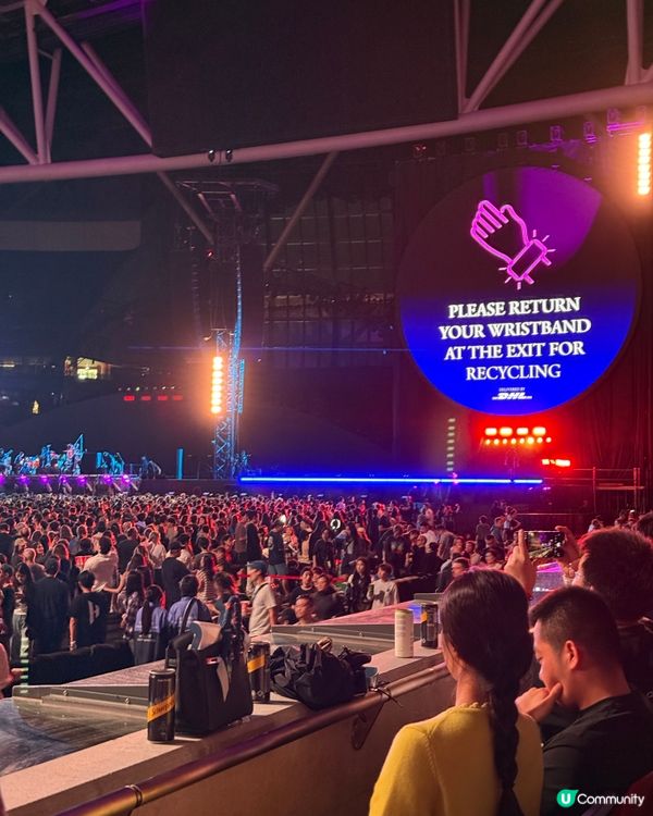 首場於啟德主場館看的演唱會