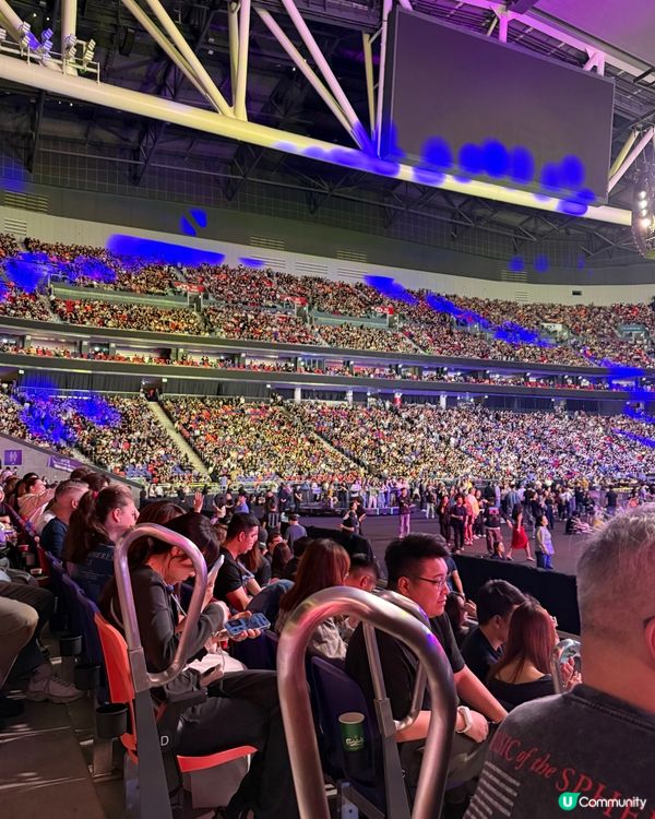 首場於啟德主場館看的演唱會