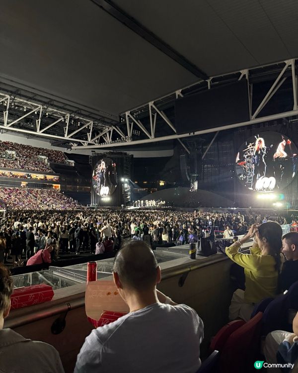 首場於啟德主場館看的演唱會