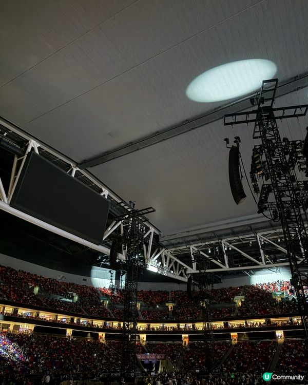 首場於啟德主場館看的演唱會