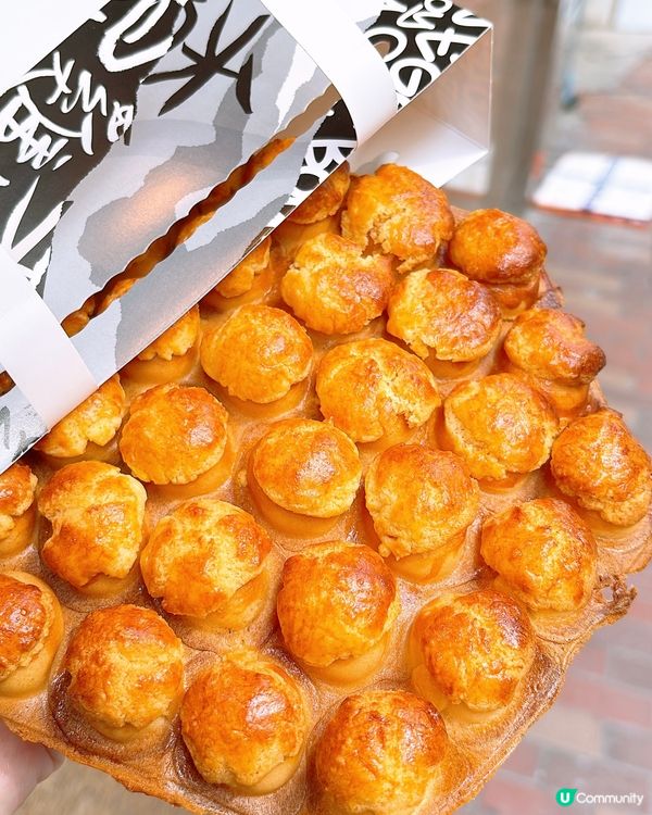 🎏大玩新意‼️菠蘿包雞蛋仔個樣又幾似喎🤪