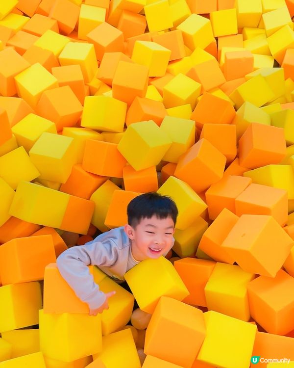 黃竹坑新開親子天堂🤩 MosKiddo 最長忍者🥷道