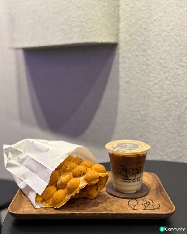 超可愛 有創意！菠蘿包雞蛋仔😍