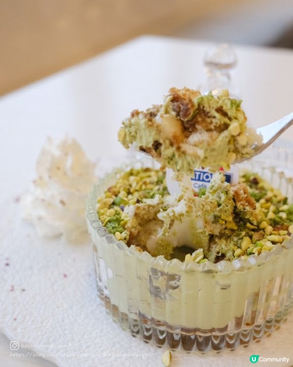 【吃下旺角】鬧市中央樓上cafe。隱藏超正開心果甜品 - Station 3 Cafe