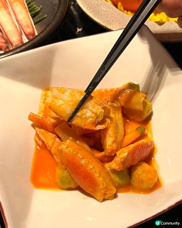 食蟹控必試！🦀 平安金融中心蟹道松葉蟹套餐