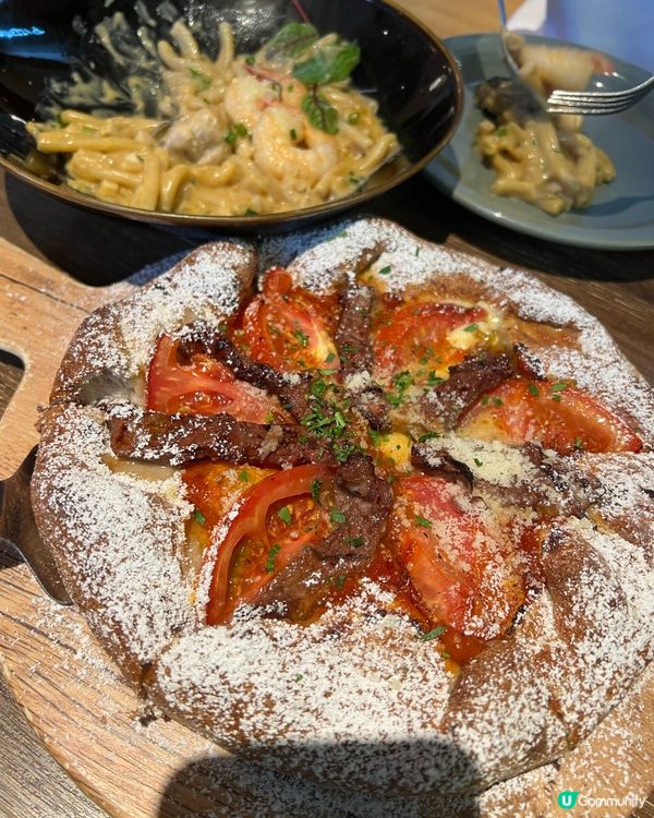 Pizza Maru爆膏海鮮辣捲粉！芝加哥薄餅拉絲20cm🤤