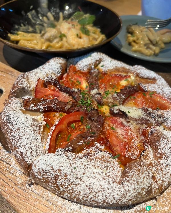 Pizza Maru爆膏海鮮辣捲粉！芝加哥薄餅拉絲20cm🤤